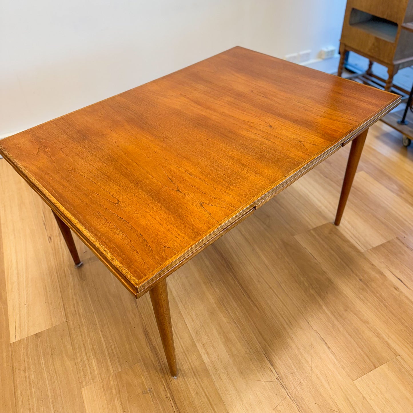 Mid century Extension two leaf dining table