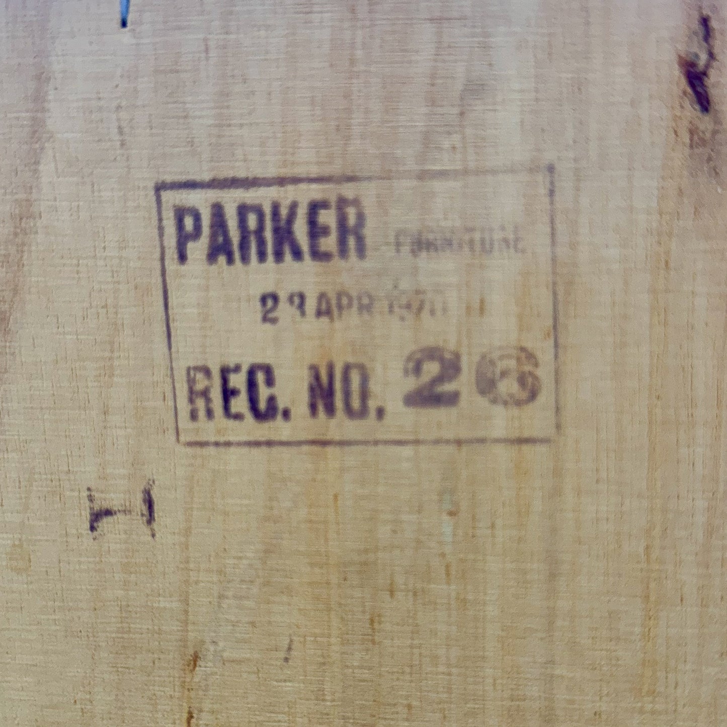 Parker Furniture 1970s teak dresser