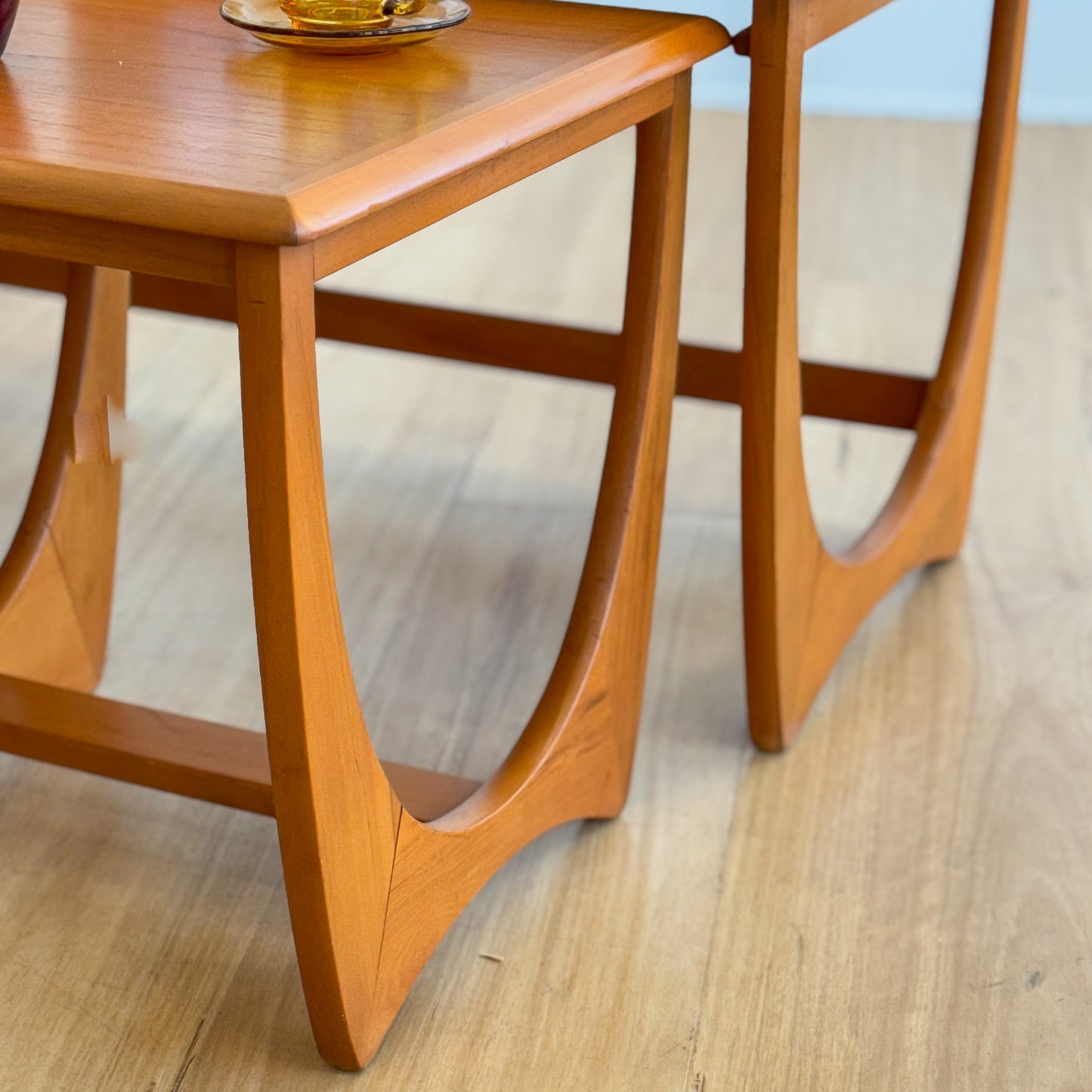 Set of three Kalmar nesting tables