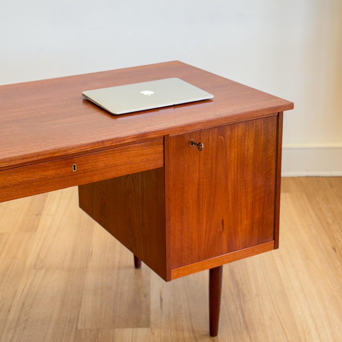 Danish mid century teak desk
