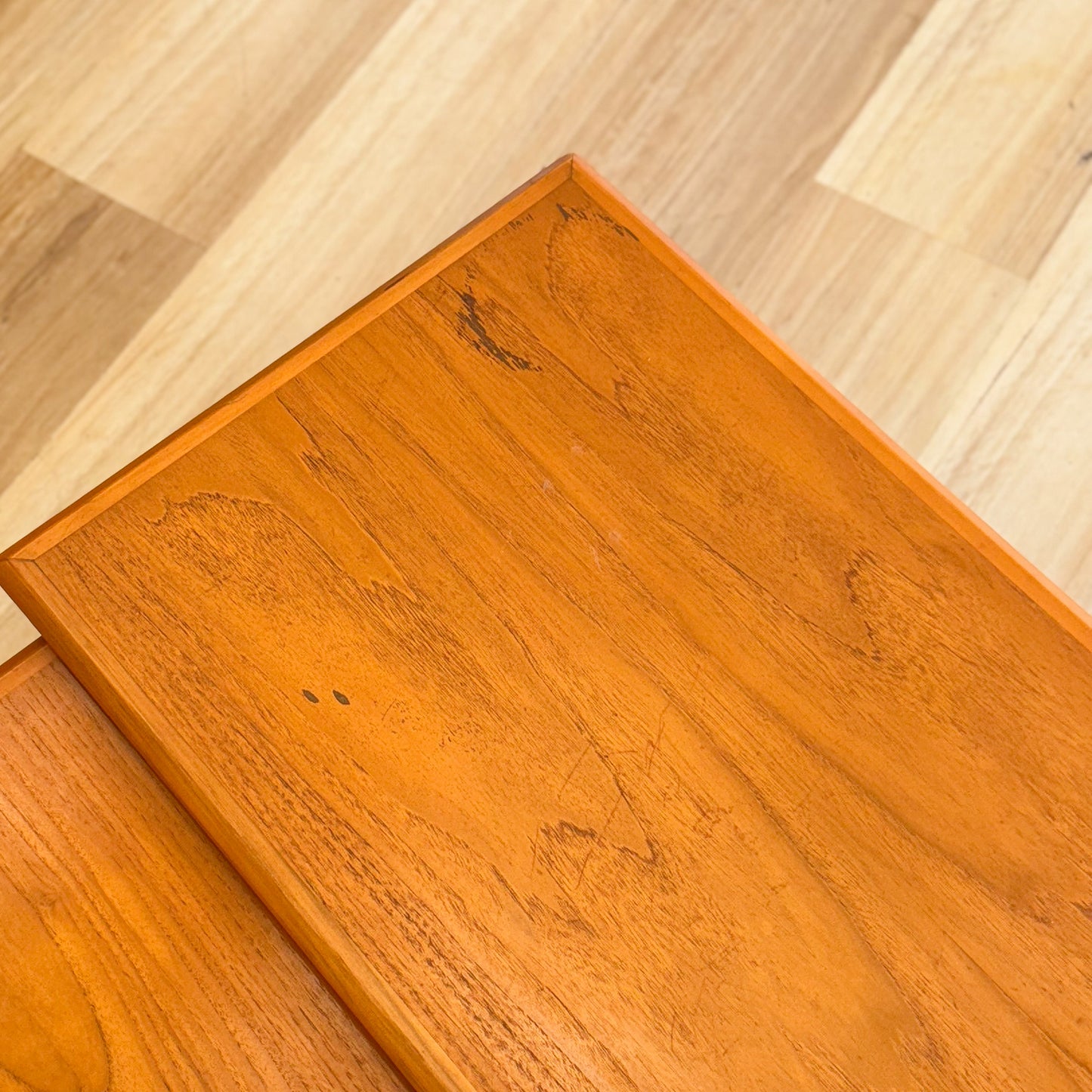 Set of three Kalmar nesting tables