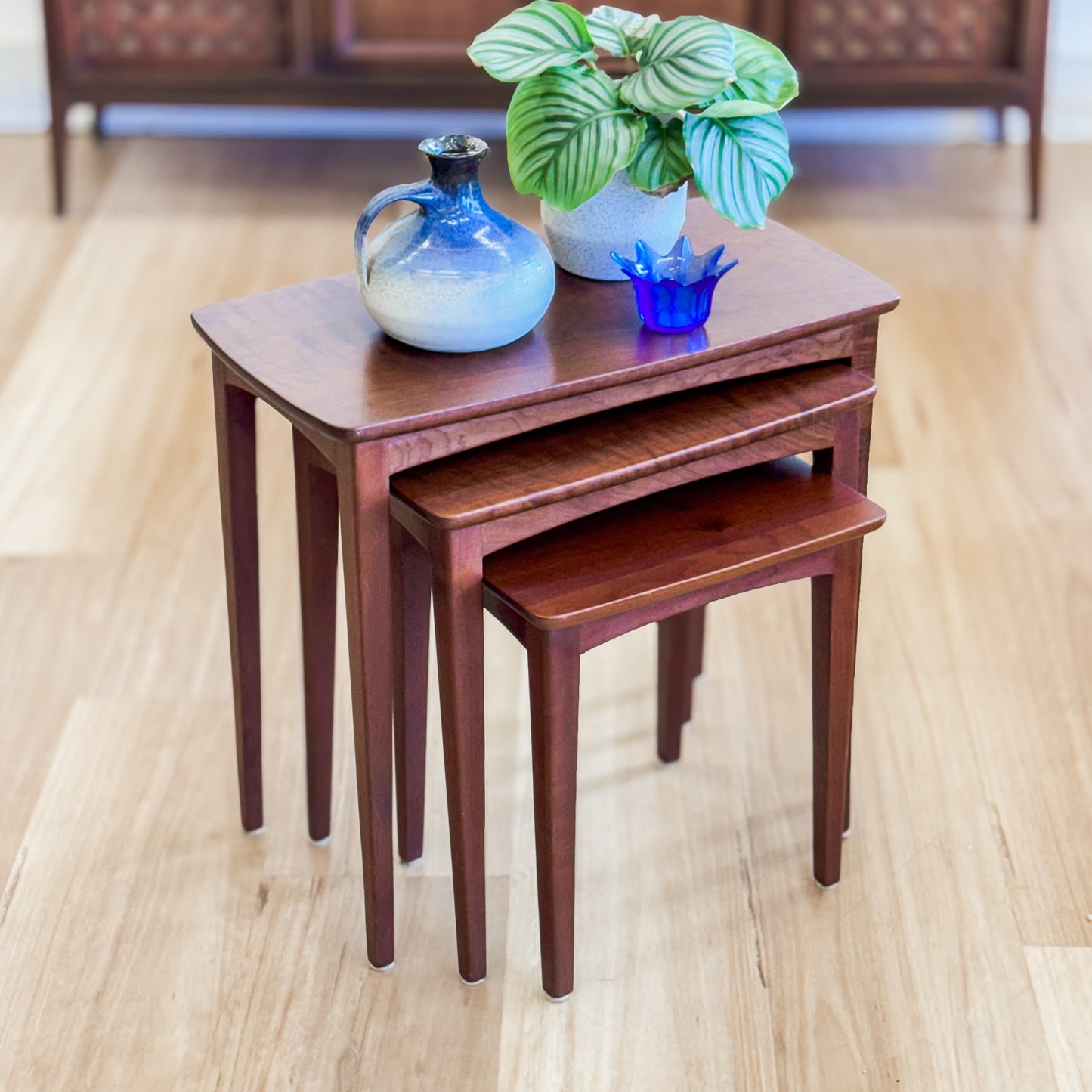 E.E.Meyers mid century nesting tables