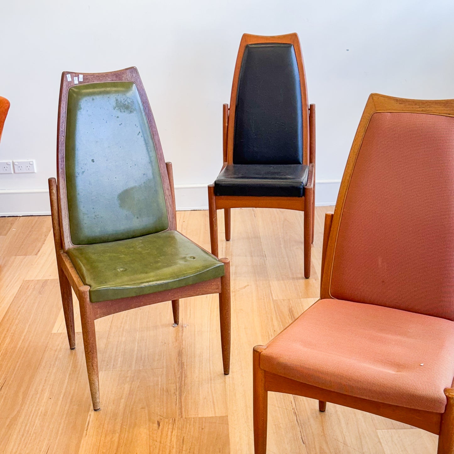 Chiswell high back chairs - restoration project