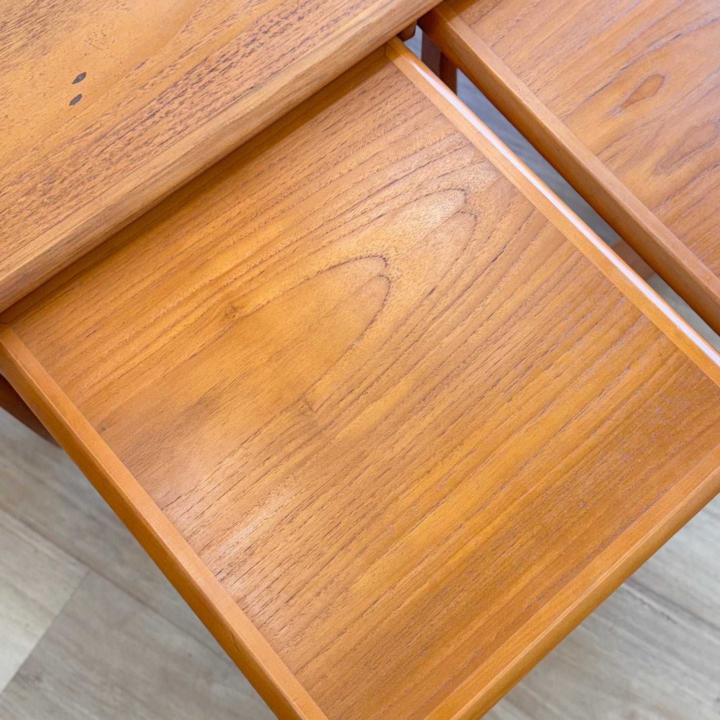 Set of three Kalmar nesting tables