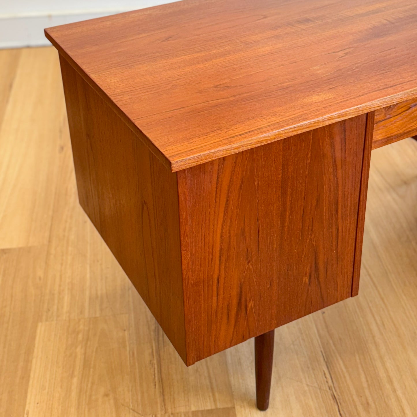 Danish mid century teak desk