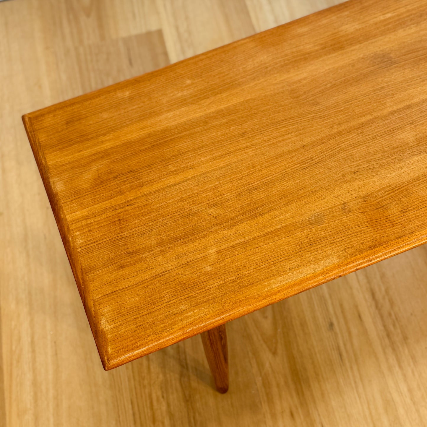 Circa 1960s Parker Furniture long teak coffee table