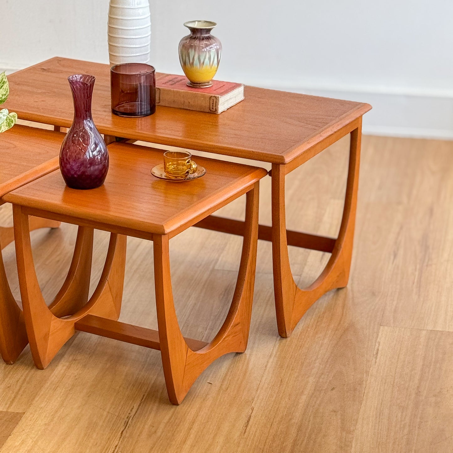 Set of three Kalmar nesting tables