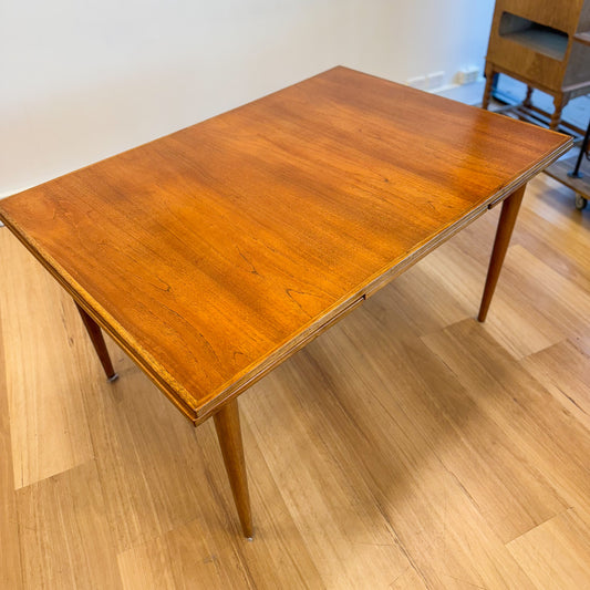 Mid century Extension two leaf dining table