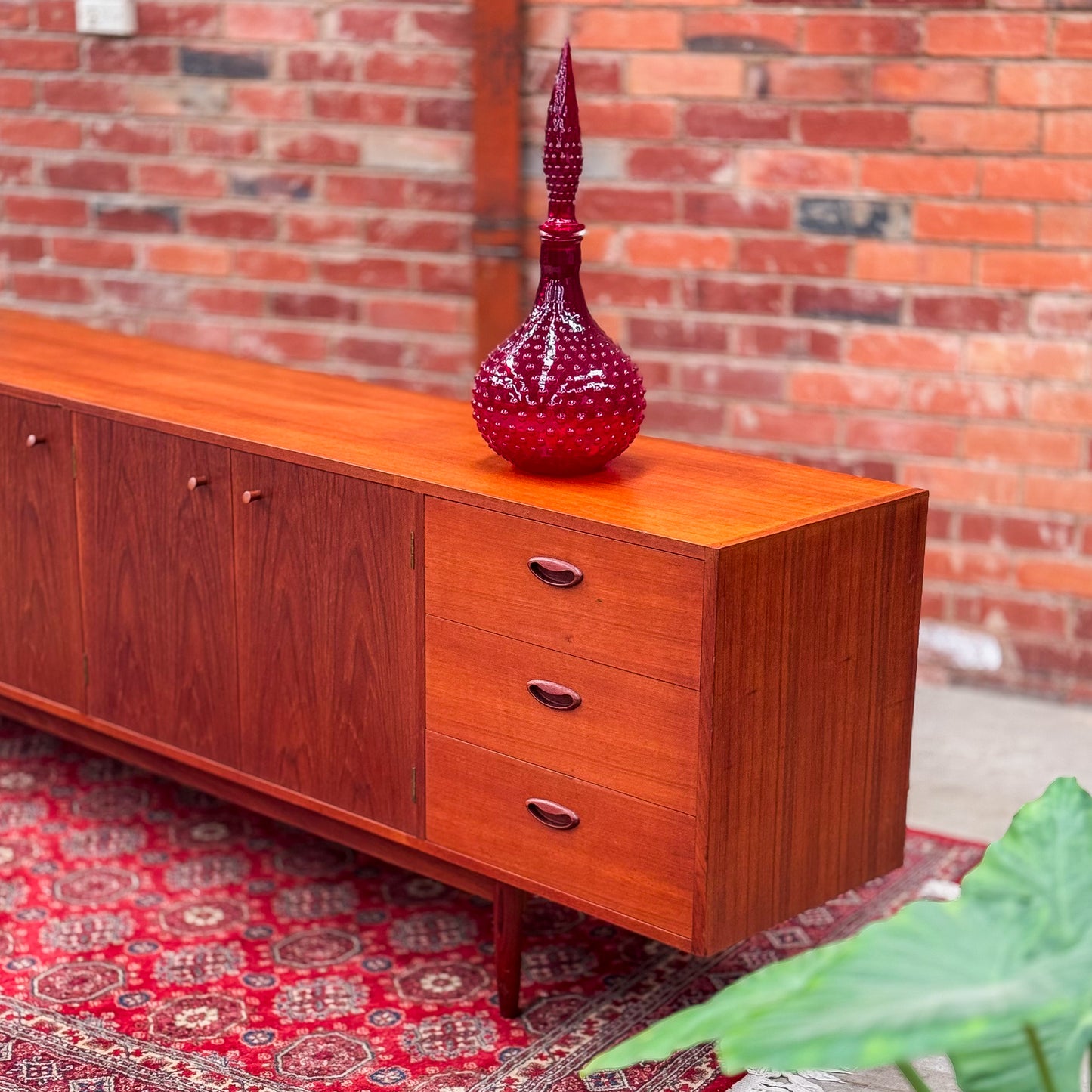Extra long mid century 1960s rare Chiswell sideboard