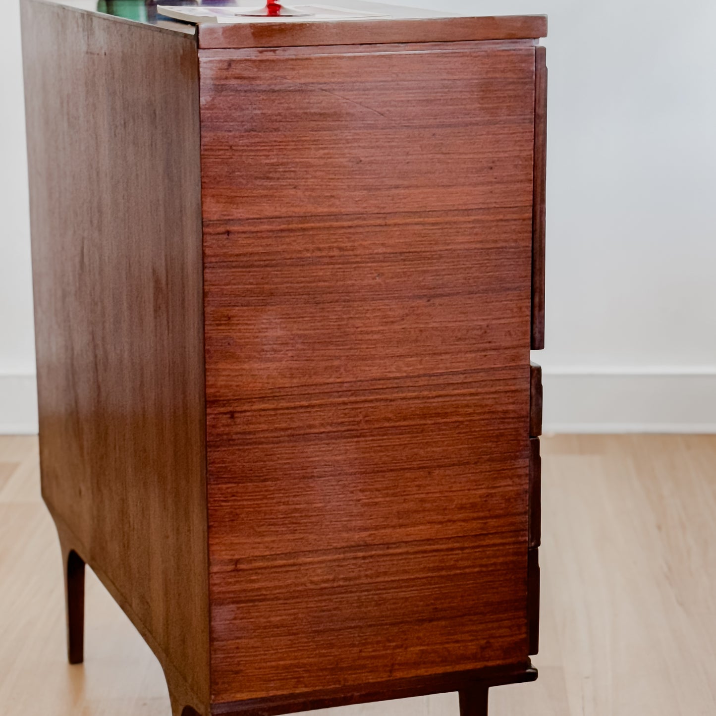 Mid Century Meredew Furniture Bureau Bookcase Teak Desk