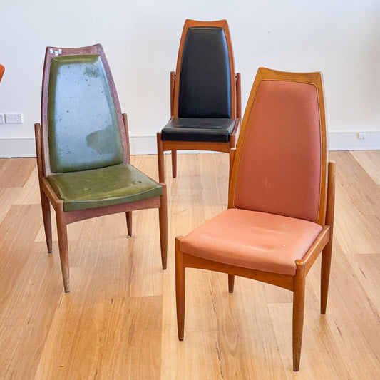 Chiswell high back chairs - restoration project