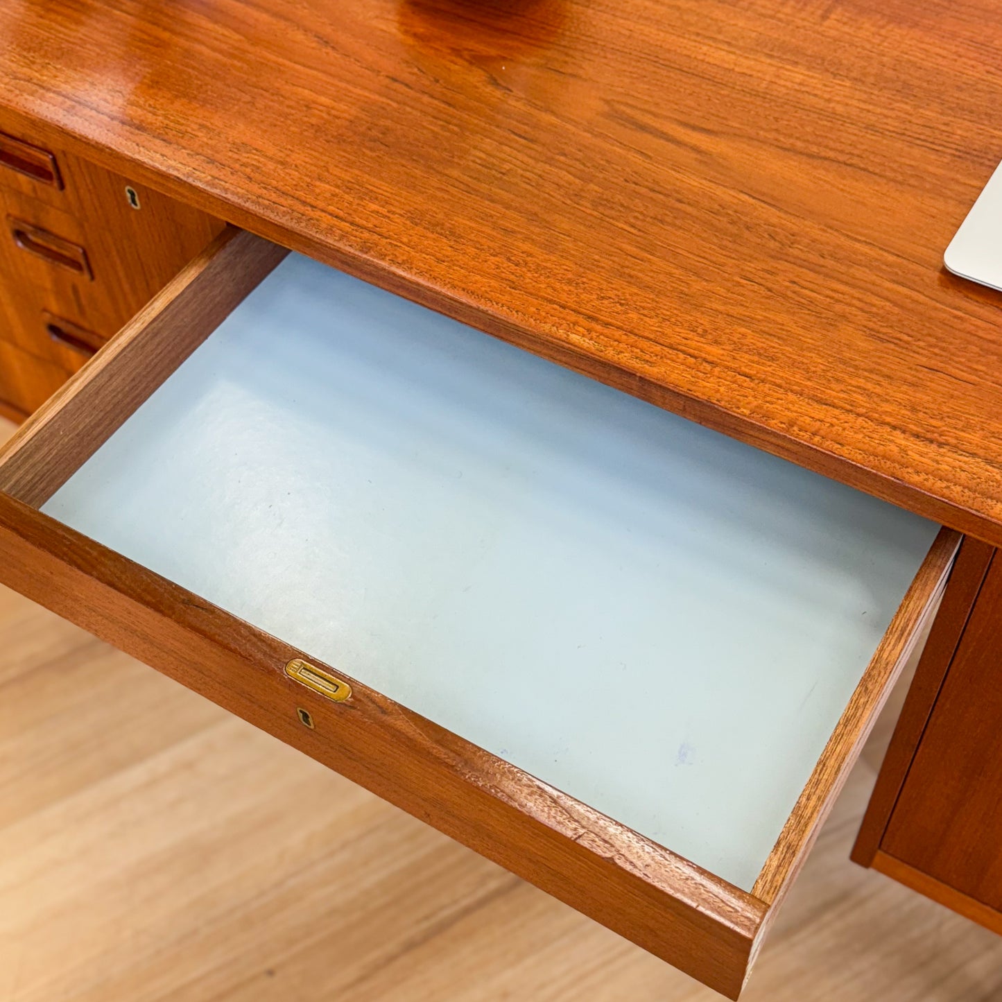 Danish mid century teak desk