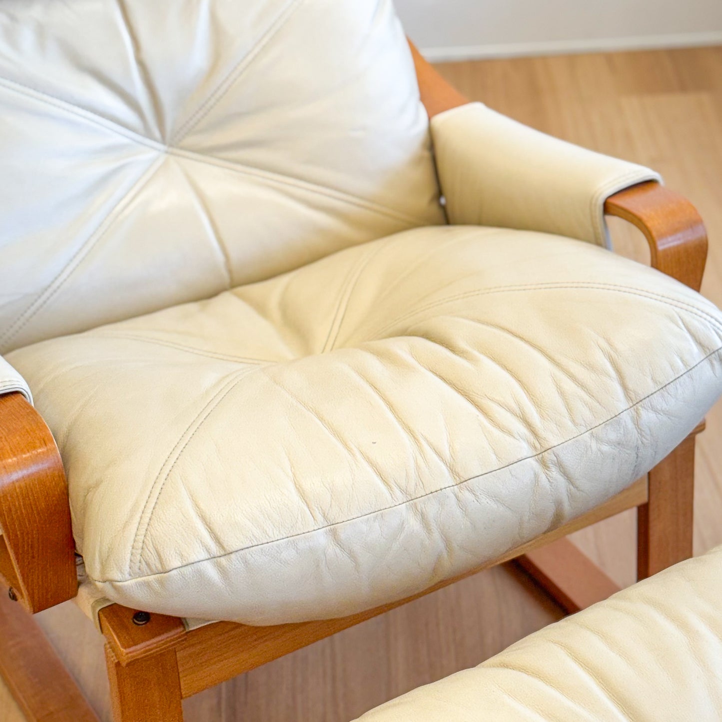Tessa Copenhagen Armchair and footstool