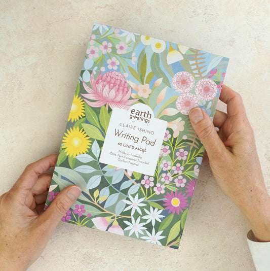 A5 Writing Pad - Bush Bouquet
