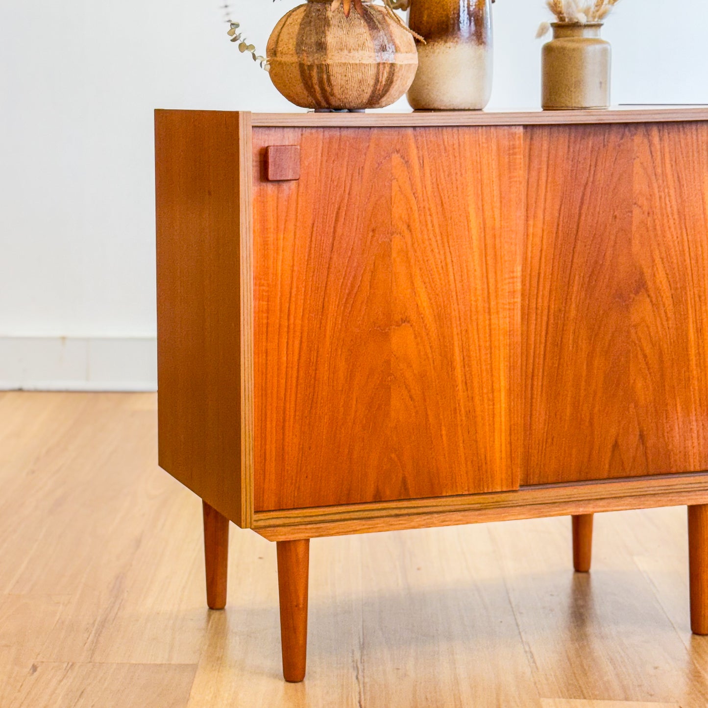 Danish two door cabinet
