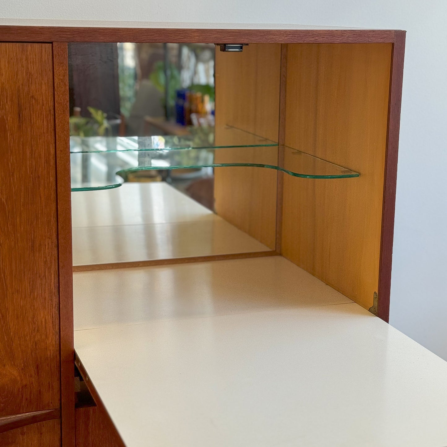 Circa 1960s Chiswell Wave Handle cabinet