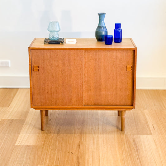 Danish mid century AEJM Mobler oak cabinet