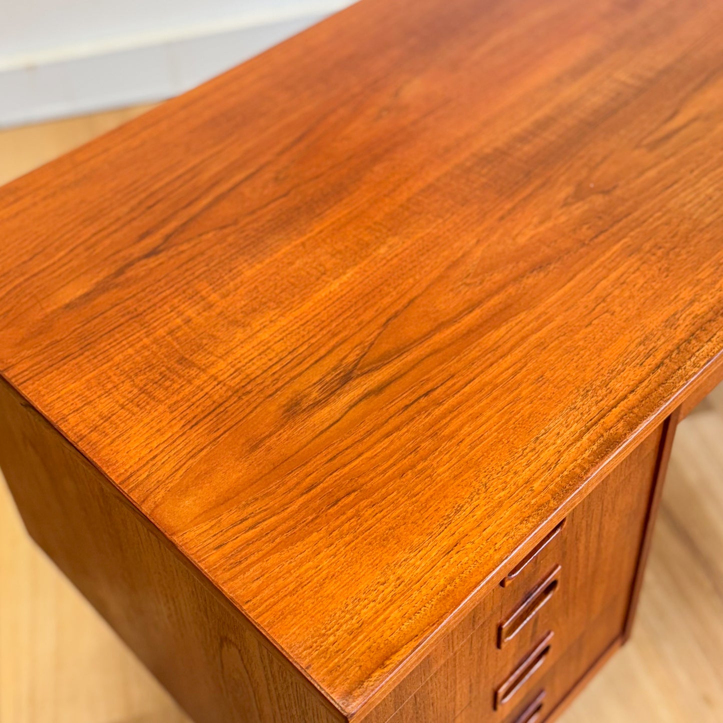 Danish mid century teak desk
