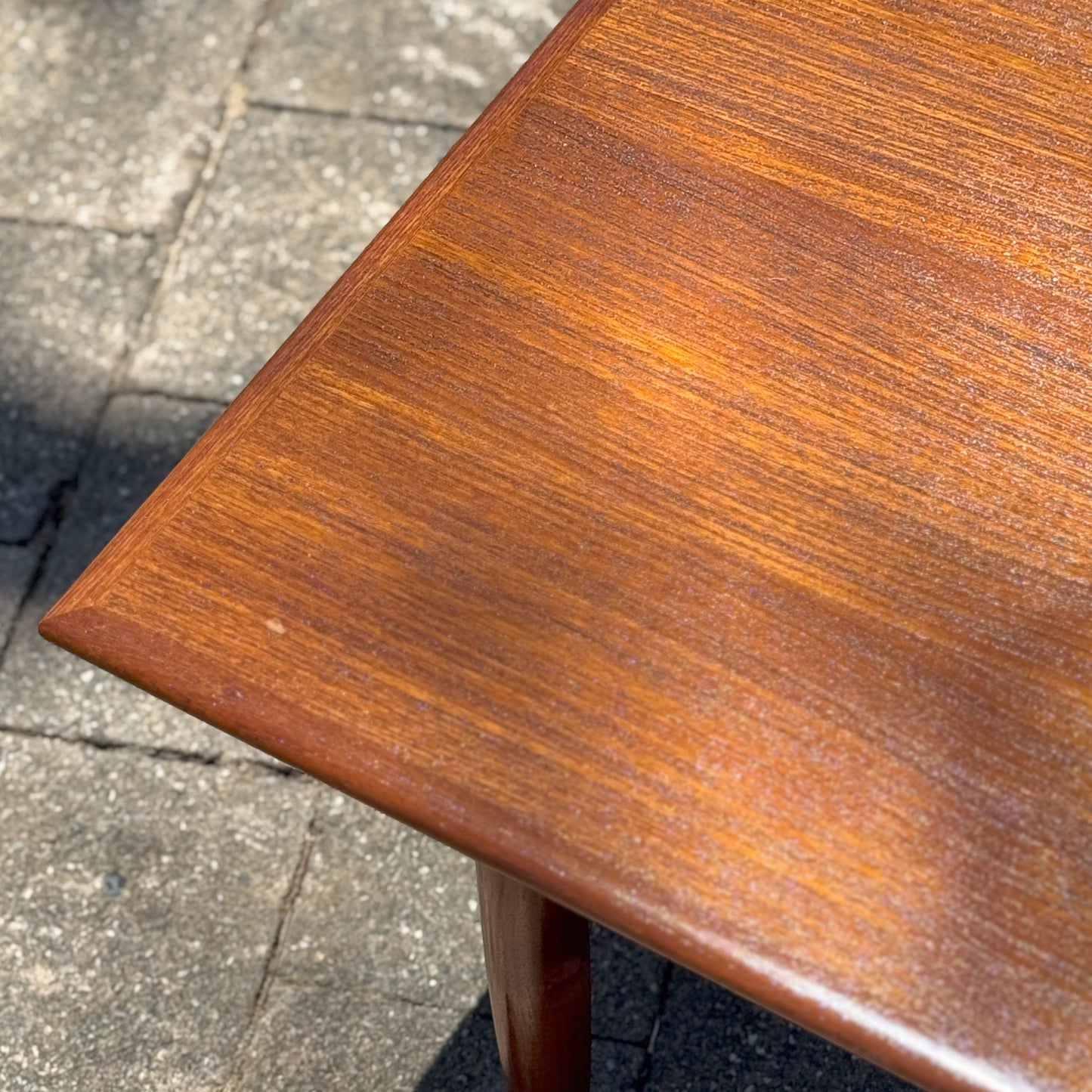 Circa 1960s Parker Furniture long teak coffee table