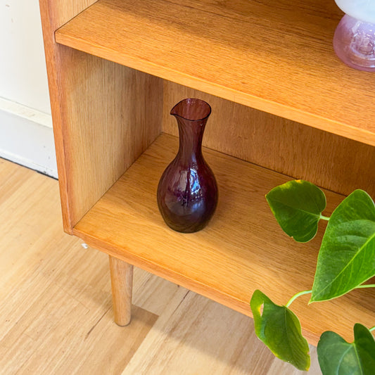 Danish mid century oak bookshelf