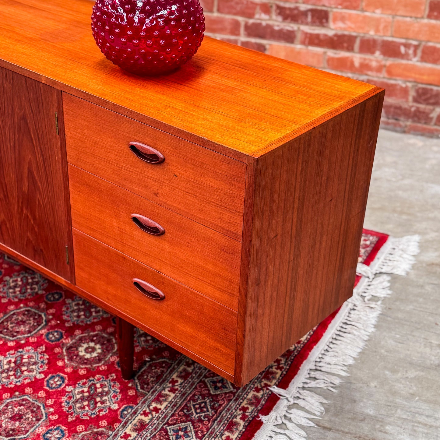 Extra long mid century 1960s rare Chiswell sideboard