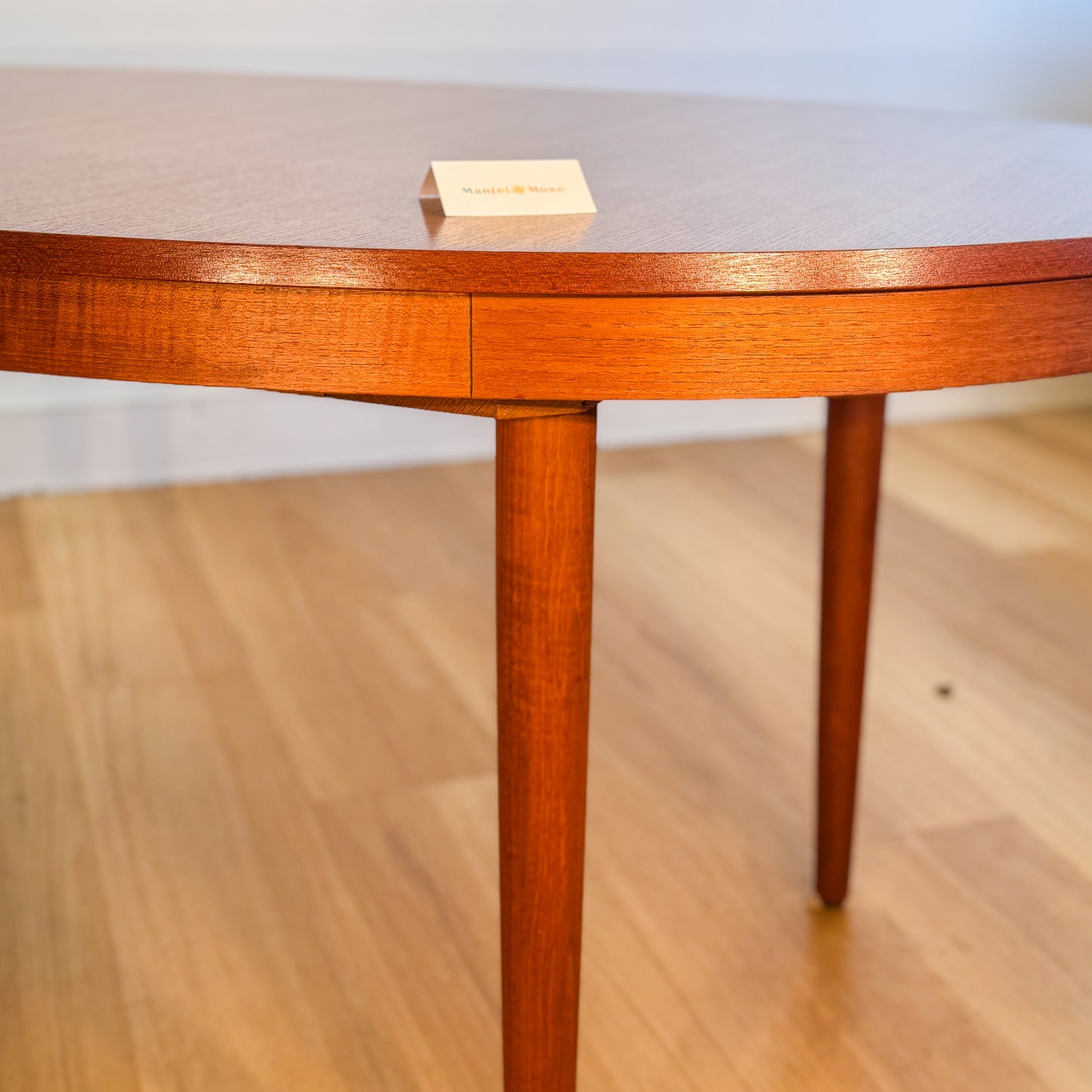 Chiswell 1972 vintage extension 6-8 seater dining table