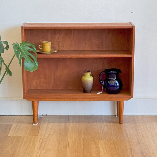 Danish mid-century teak bookshelf
