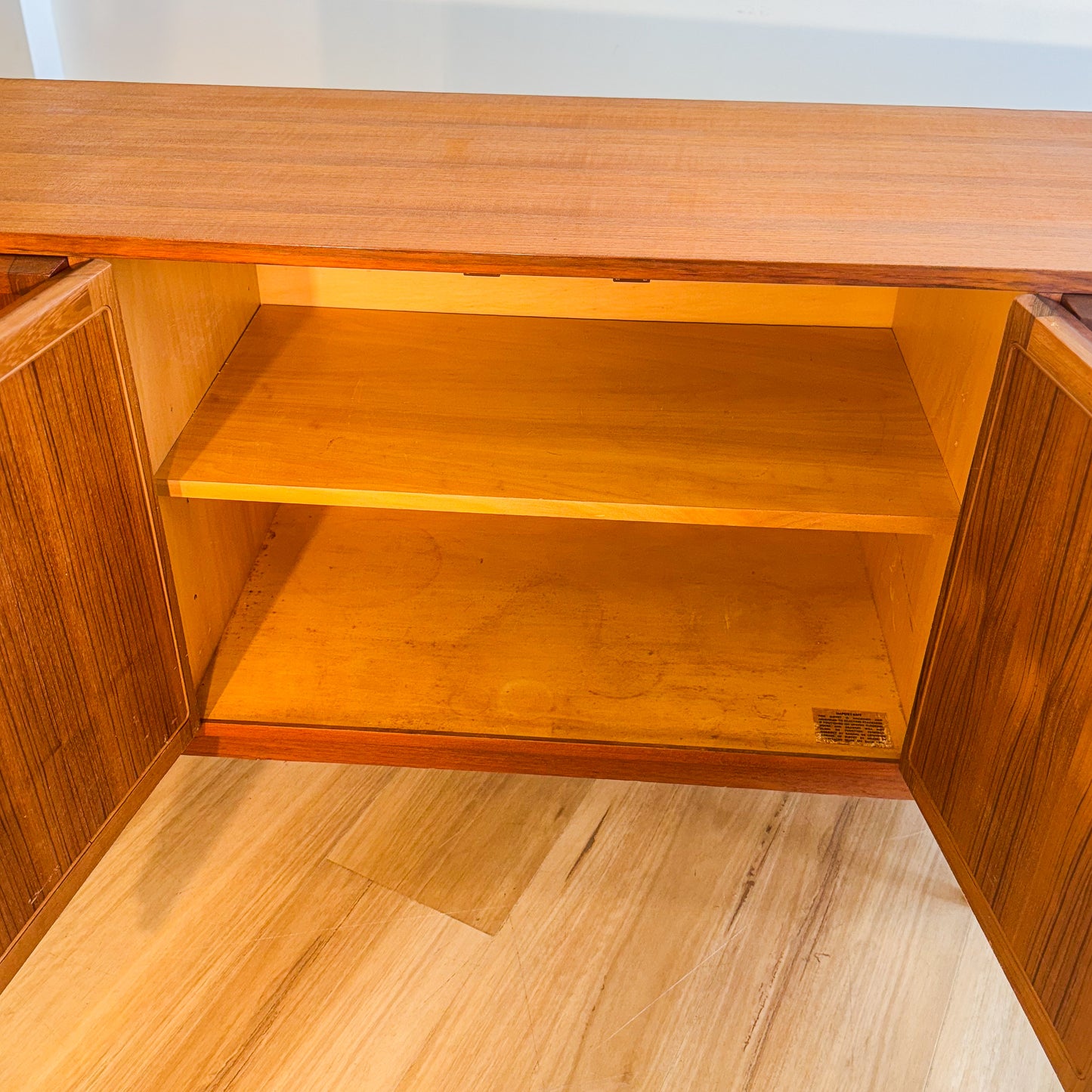 Refinished Chiswell 1970s ‘Koben’ 5 door sideboard
