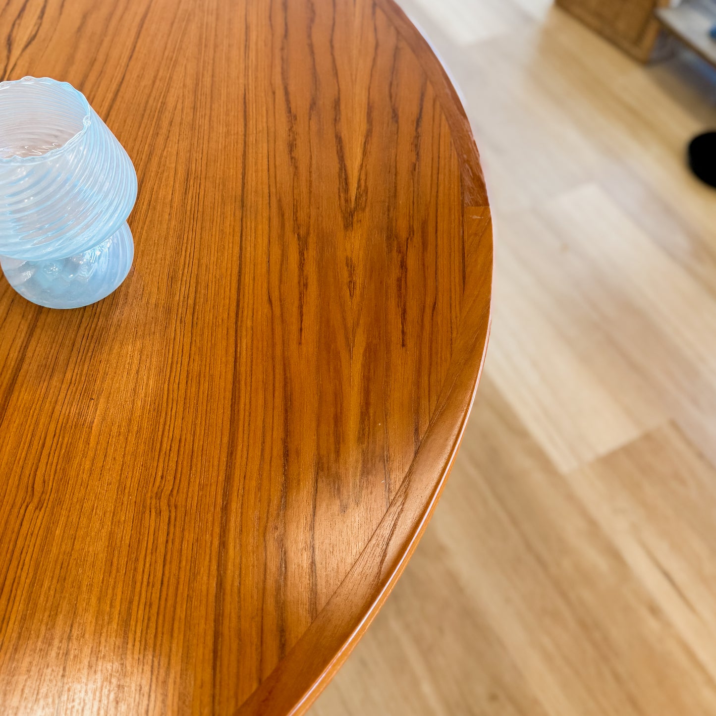 Late 1970s Parker Furniture teak extension dining table