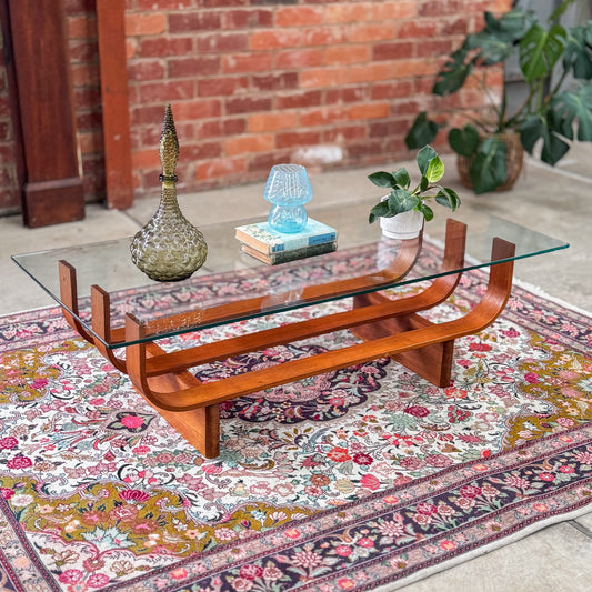 TH Brown Aquarius Coffee Table