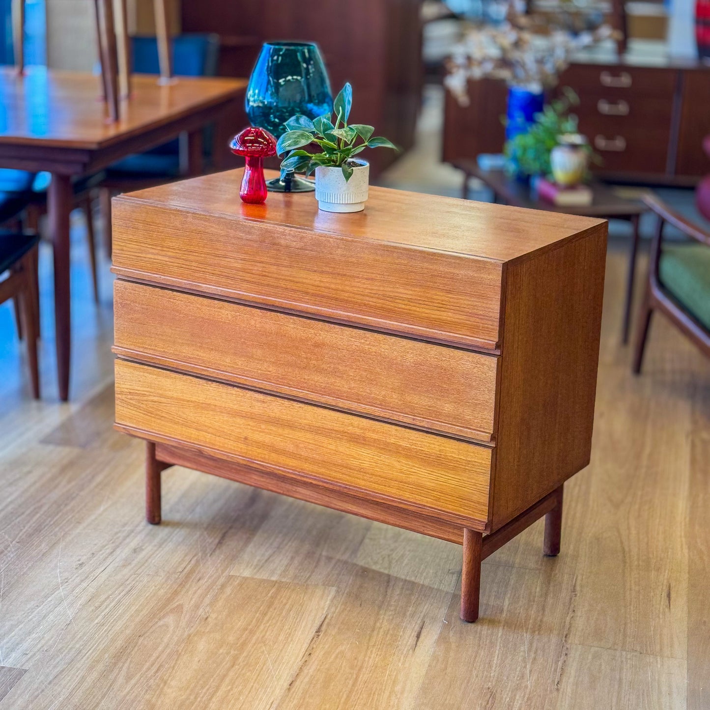 Early 1970s Parker Furniture chest of drawers