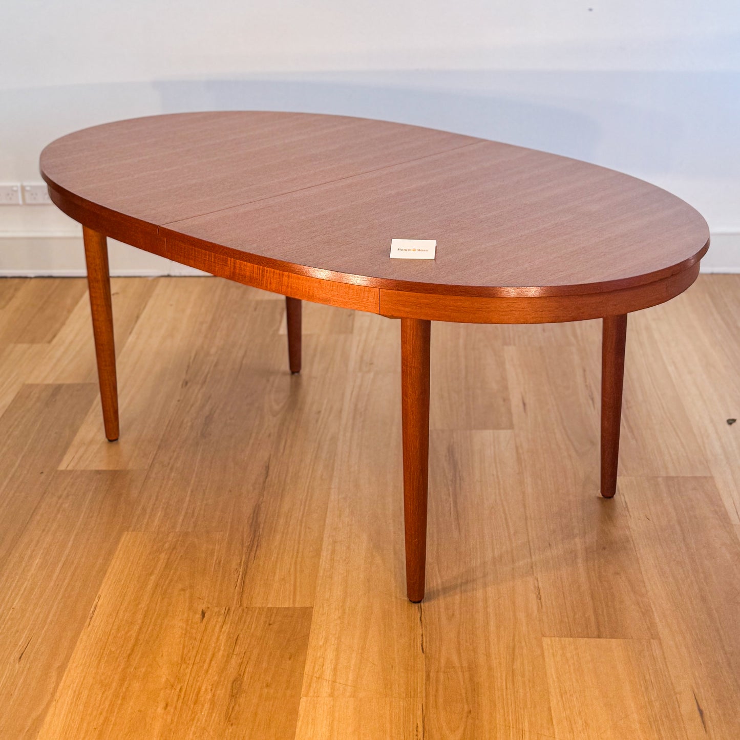 Chiswell 1972 vintage extension 6-8 seater dining table