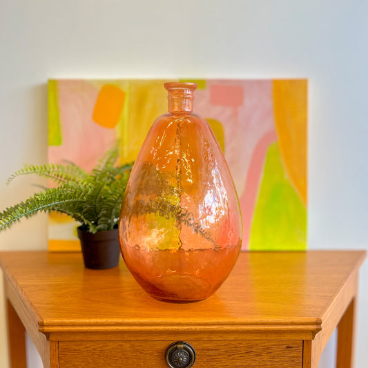 Recycled Glass Vase